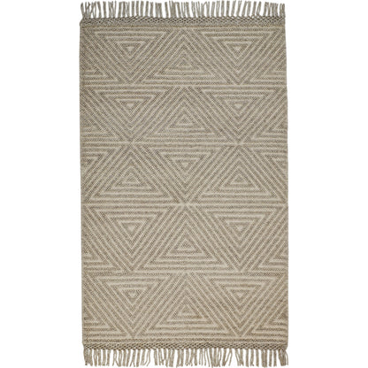 Phoenix Transitional Geometric Rug - 0810F by Feizy. Made from wool, polyester, nylon in a unique style.