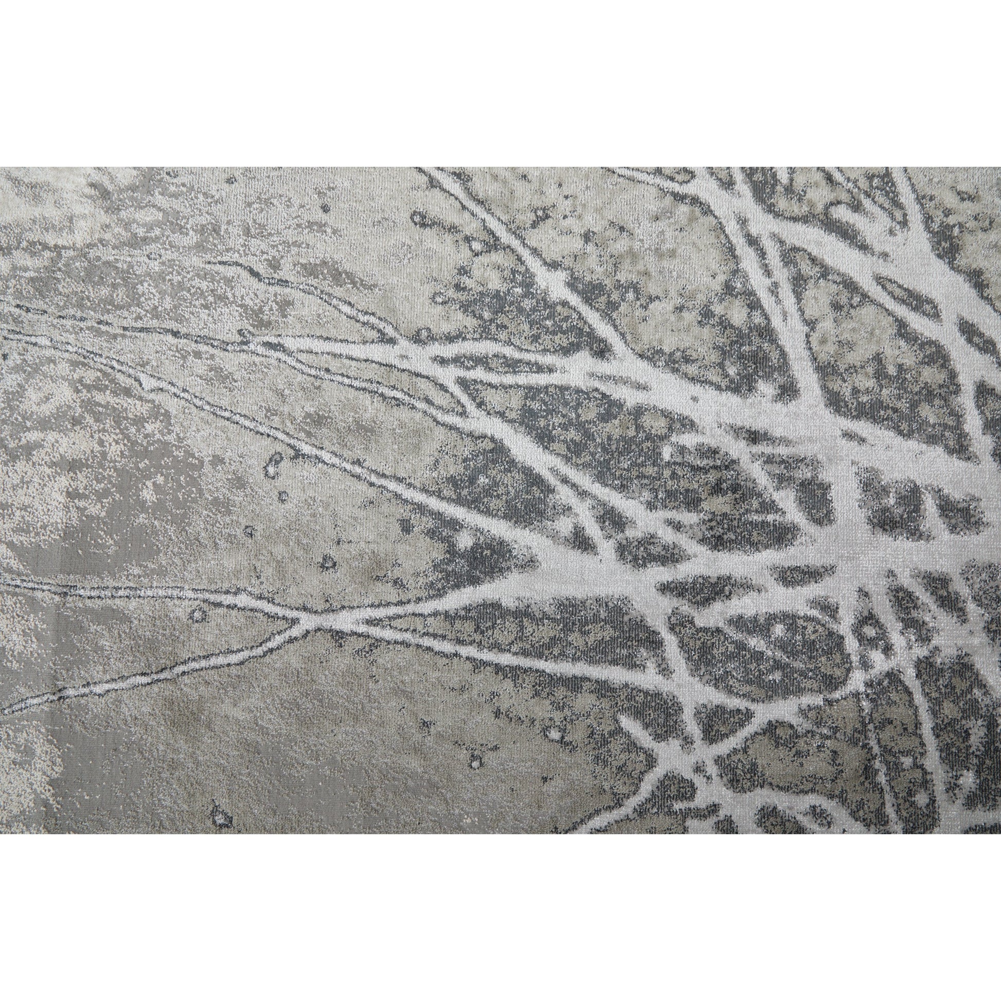 Astra Transitional Rug - 39L5F by Feizy in gray, silver, ivory. Made from polypropylene, polyester in a unique style.