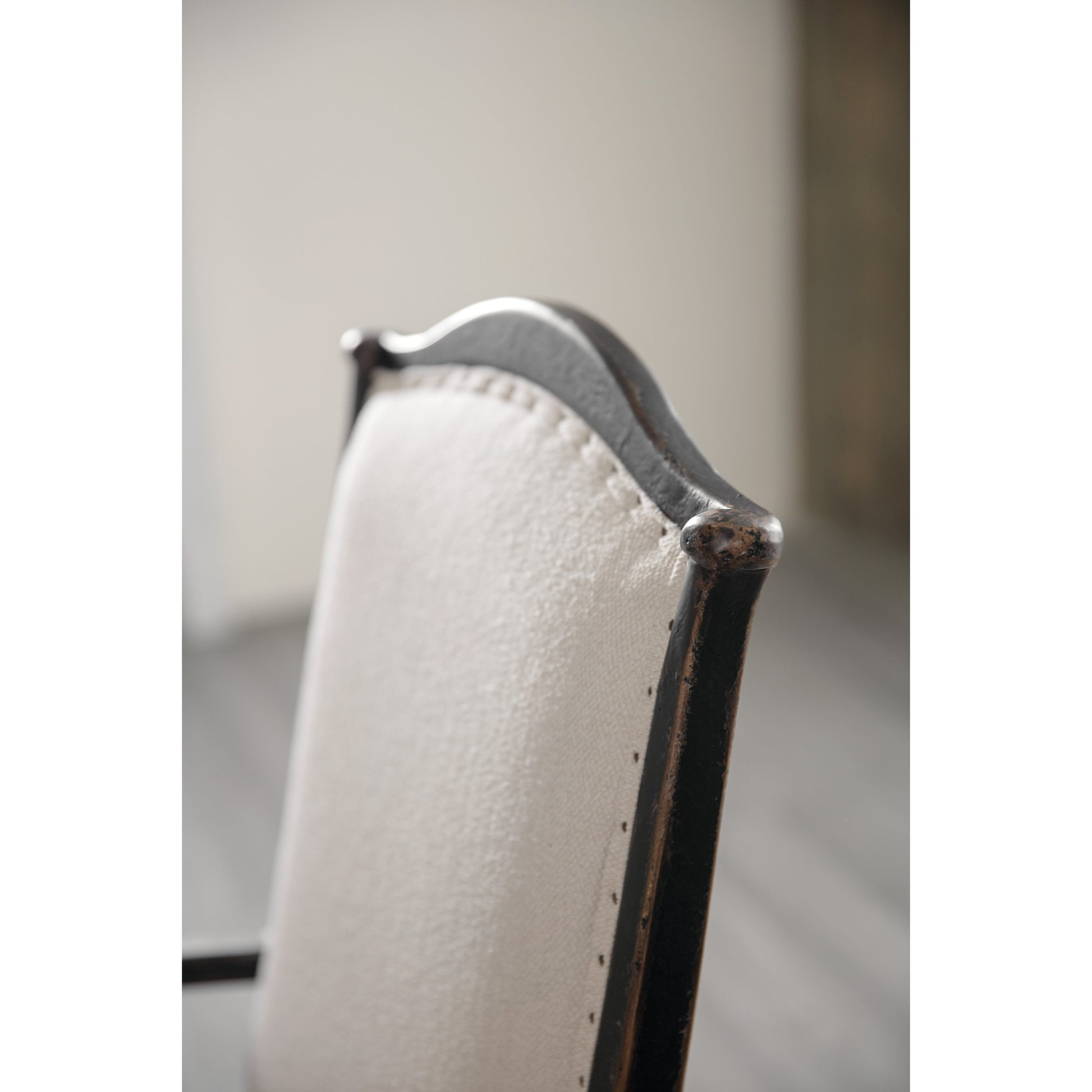 Ciao Bella Upholstered Arm Chair (Set of 2) by Hooker Furniture in beige. Made from fabric, nailheads in a traditional style.