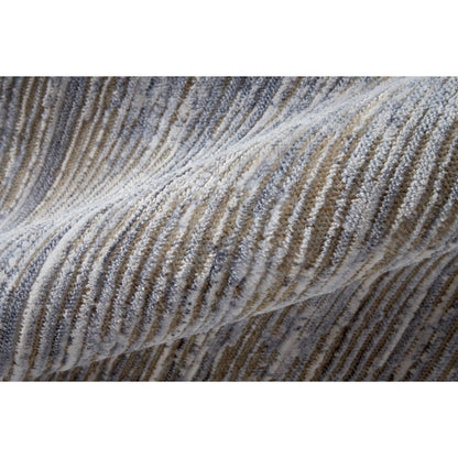 Laina Transitional Rug - 39GAF by Feizy in taupe, silver, tan. Made from unique in a unique style.
