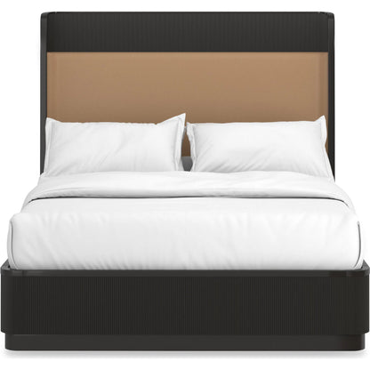 Fall in Love Bed by Caracole. Made from birch in a transitional style.