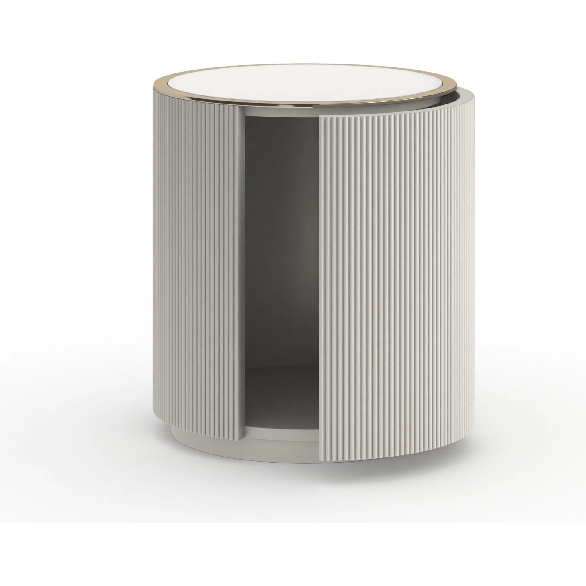 Love Round End Table by Caracole. Made from unique in a modern style.