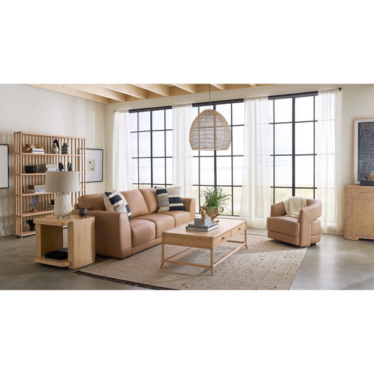 Keys Sofa by Hooker Furniture in dark wood. Made from unique in a unique style.