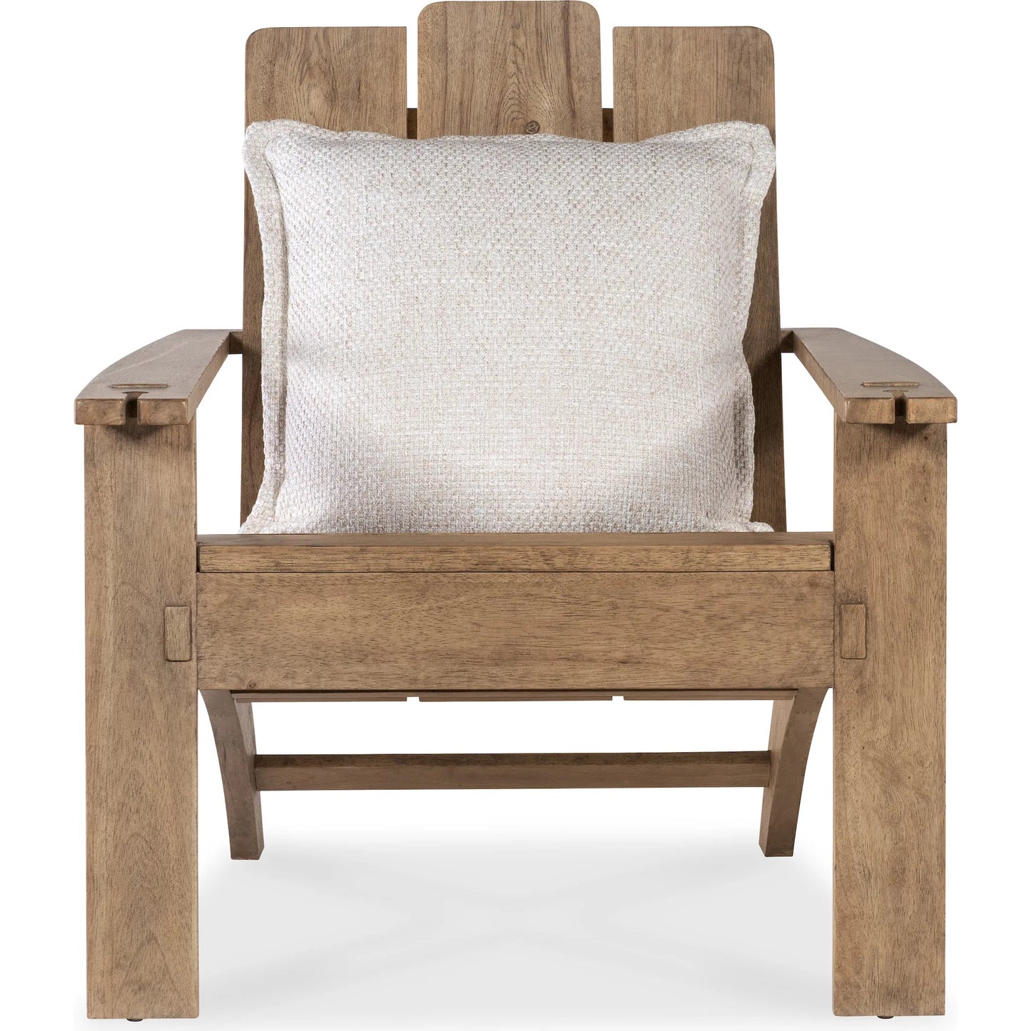 002 SI-2250711 | Additional Silo | Vineyard Row Accent Chair by Hooker Furniture in beige and sonoma. Made from 57% polyester, 43% cationic poly in a transitional style.