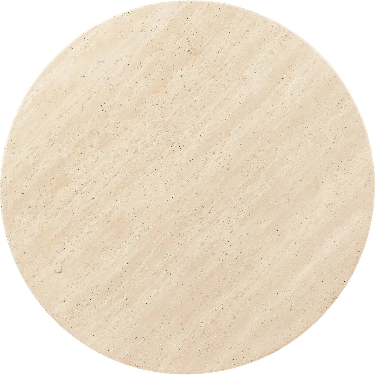 002 SI-2458483 | Additional Silo | Driftwood Round Side Table by Hooker Furniture in gray. Made from leather, billows caramel (semi-aniline top grain), stone, metal in a modern style.