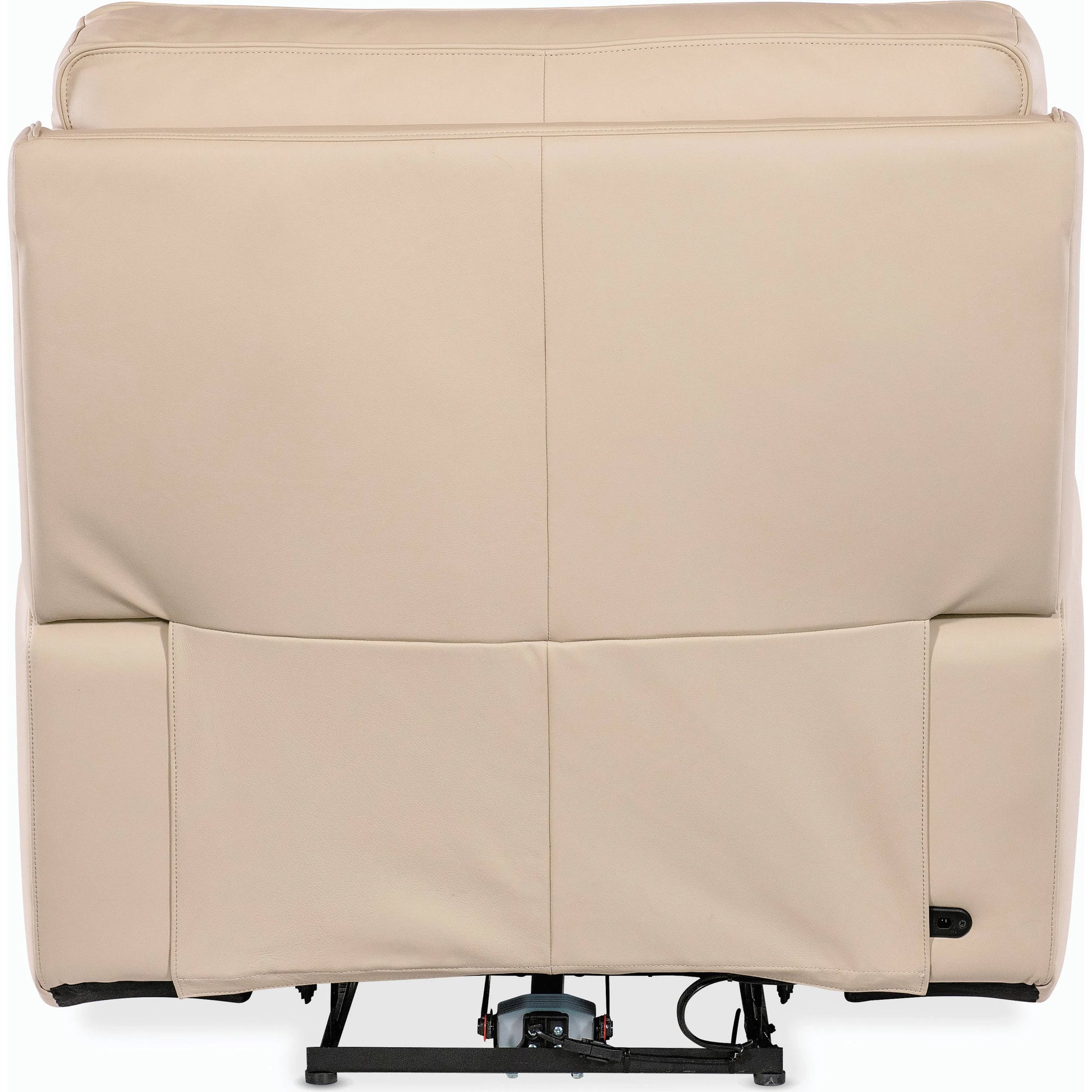 Kramer Zero Gravity Power Recliner w/ Power Headrest by Hooker Furniture. Made from leather in a modern style.