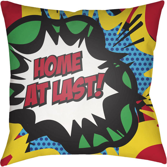 Warhol Pillow - 6570 by Livabliss. Made from front: 100% polyester, back: 100% polyester in a modern style.