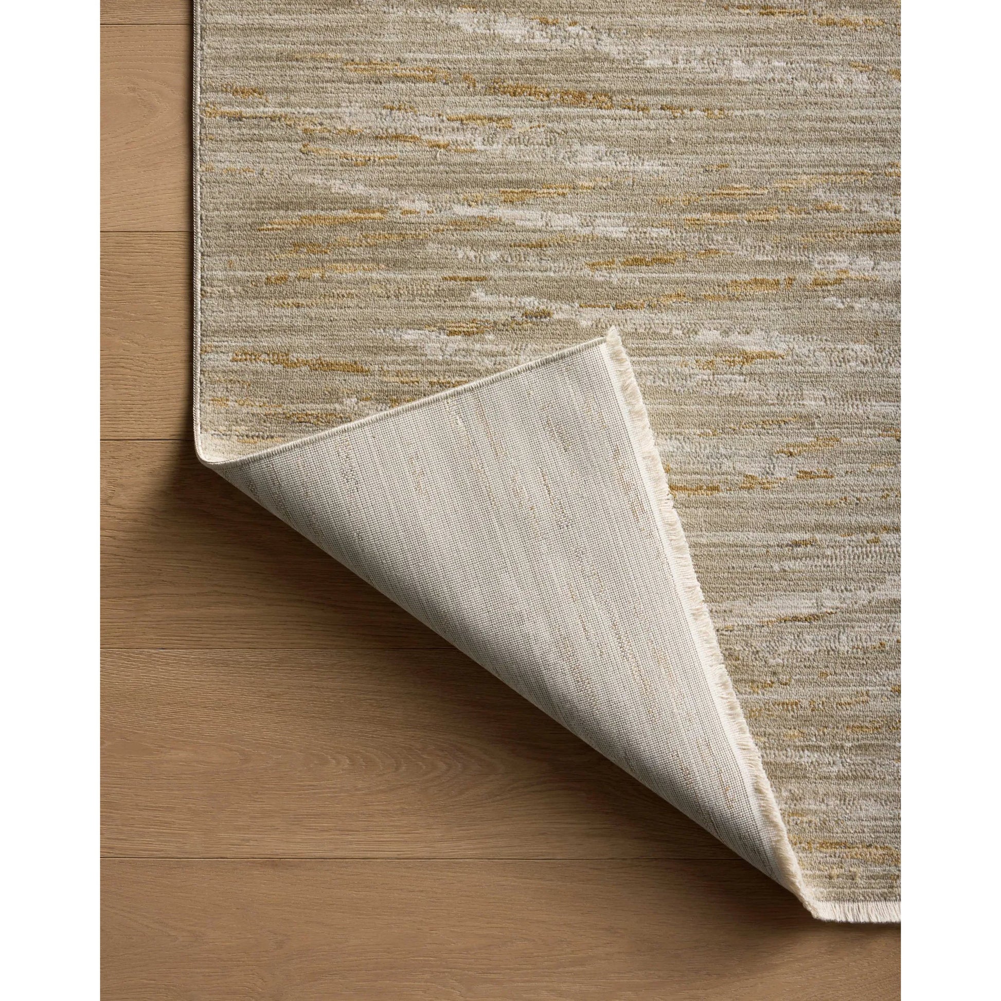 Wade WAE-01 Rug by Loloi in sage, gold. Made from 100% polyester in a unique style.