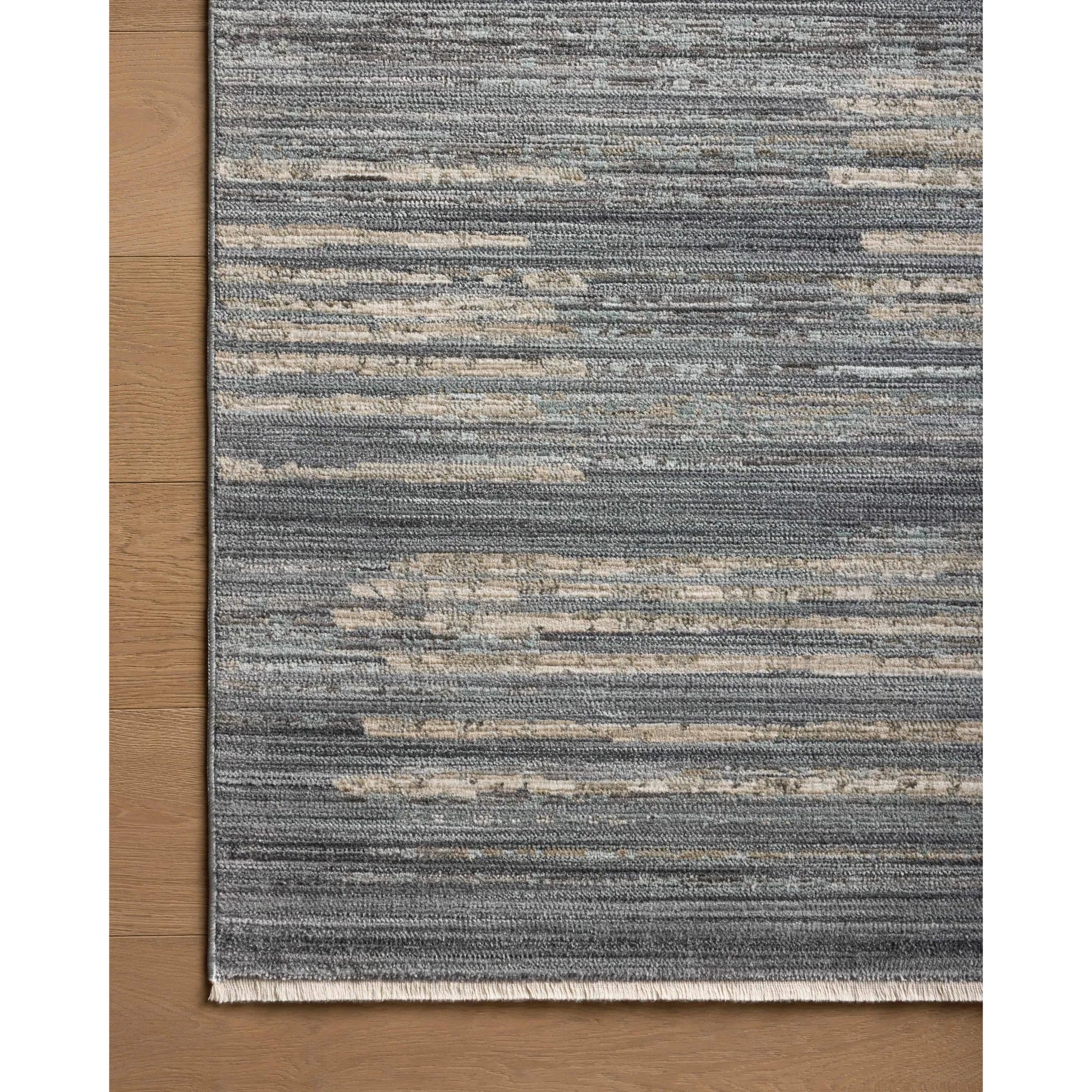 Wade WAE-02 Rug by Loloi in ocean, sand. Made from 100% polyester in a unique style.