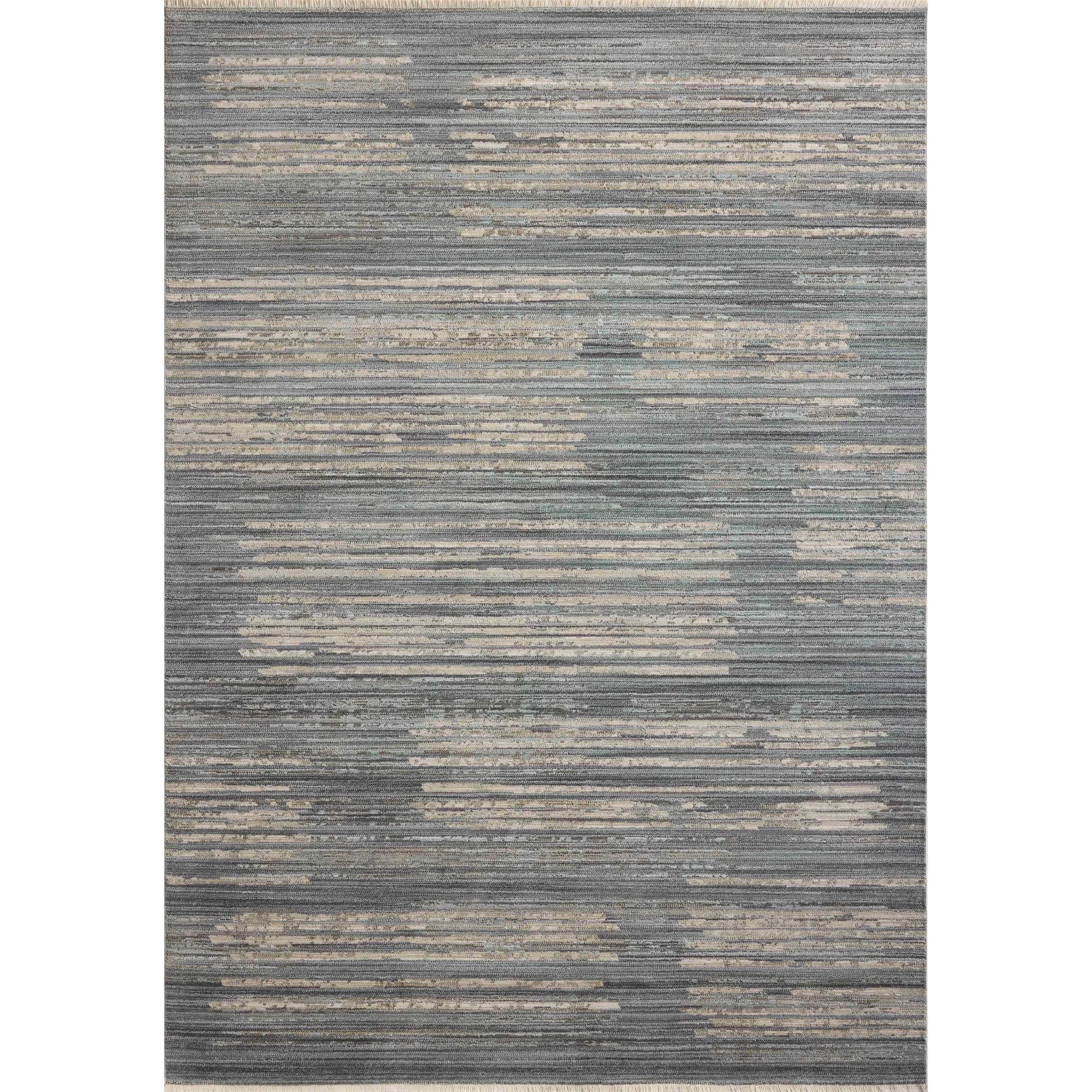 Wade WAE-02 Rug by Loloi in ocean, sand. Made from 100% polyester in a unique style.