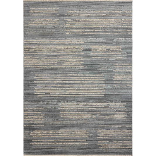 Wade WAE-02 Rug by Loloi in ocean, sand. Made from 100% polyester in a unique style.