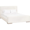 LiveSmart Boucle-Snow, Natural Gray Oak / California King