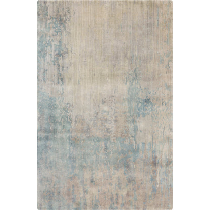 Watercolor Rug - 1662 by Surya in light gray, medium gray, deep teal, gray. Made from 100% wool in a unique style.