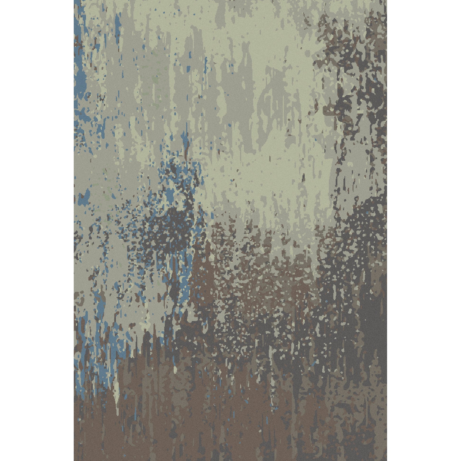 Watercolor Rug - 1662 by Surya in light gray, medium gray, deep teal, gray. Made from 100% wool in a unique style.