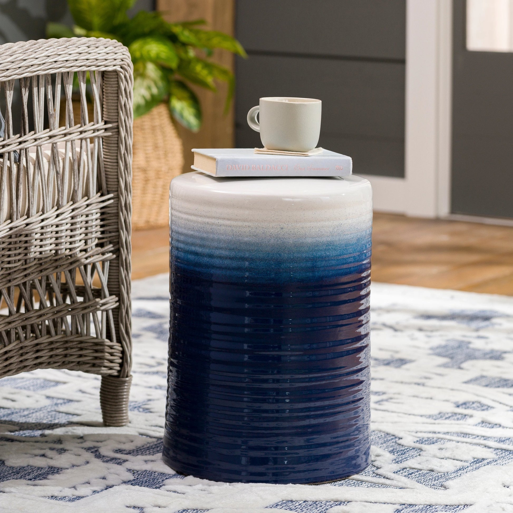 Waverly Indoor/Outdoor by Surya in glazedglazed. Made from 100% ceramic in a modern style.