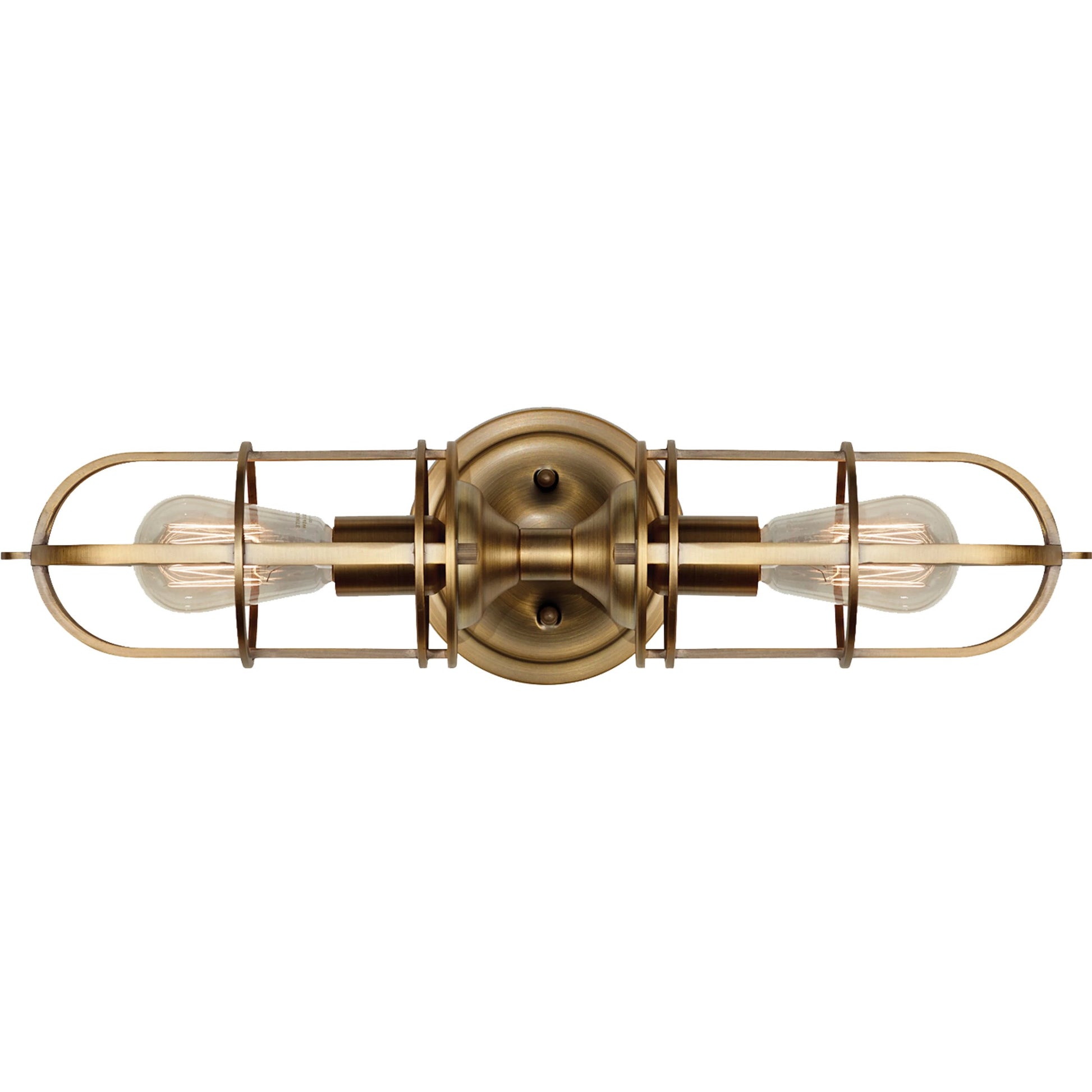 Urban Renewal 2-Light Sconce by Generation Lighting. Made from steel in a modern style.