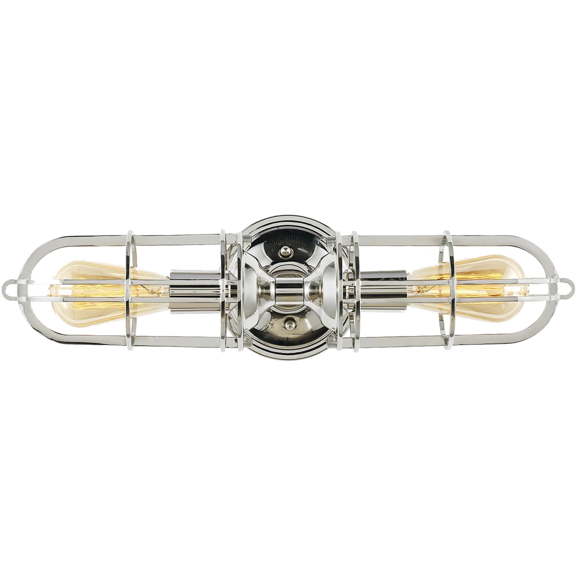 Urban Renewal 2-Light Sconce by Generation Lighting. Made from steel in a modern style.