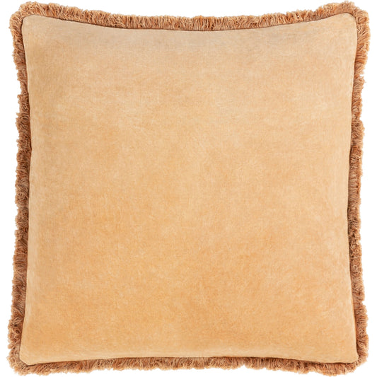 Washed Cotton Velvet Pillow - 19856 by Surya. Made from 100% cotton in a transitional style.