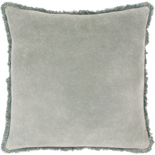 Washed Cotton Velvet Pillow - 19856 by Surya. Made from 100% cotton in a transitional style.