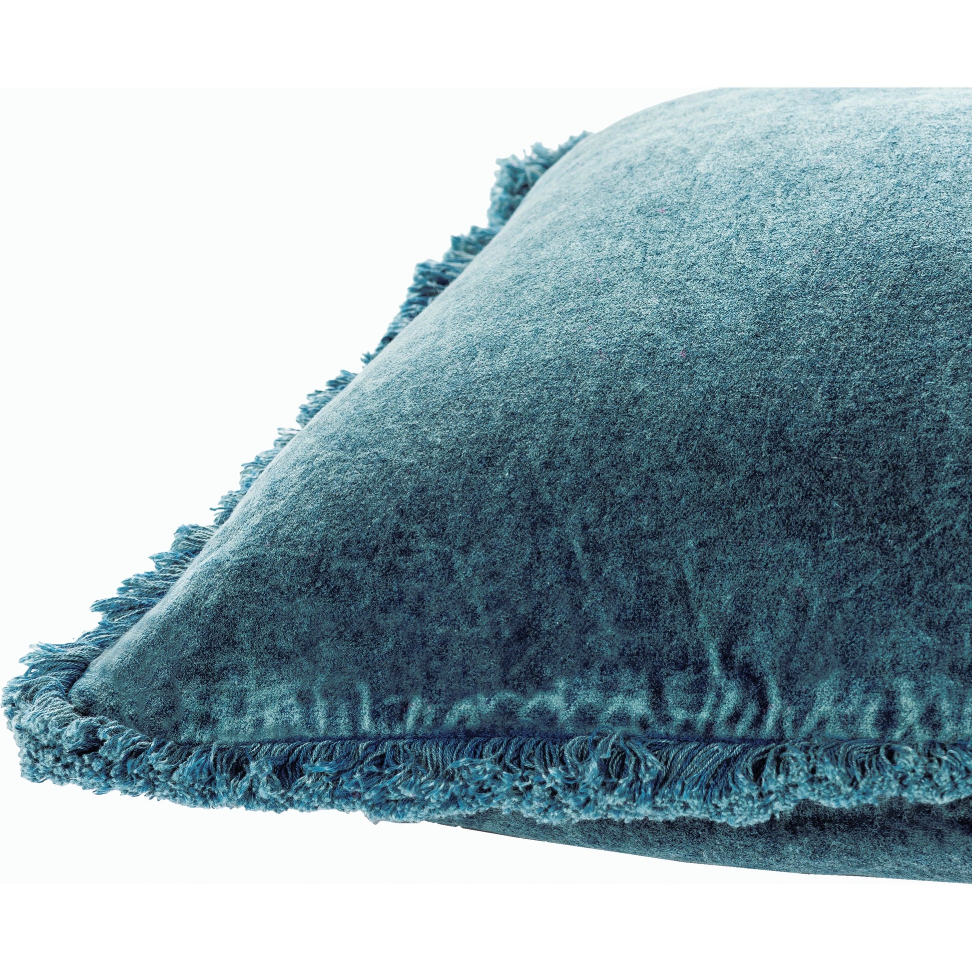 Washed Cotton Velvet Pillow - 17178 by Livabliss. Made from 100% cotton in a traditional style.