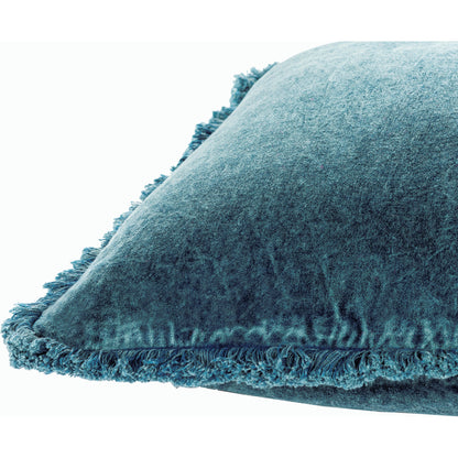 Washed Cotton Velvet Pillow - 17178 by Livabliss. Made from 100% cotton in a traditional style.