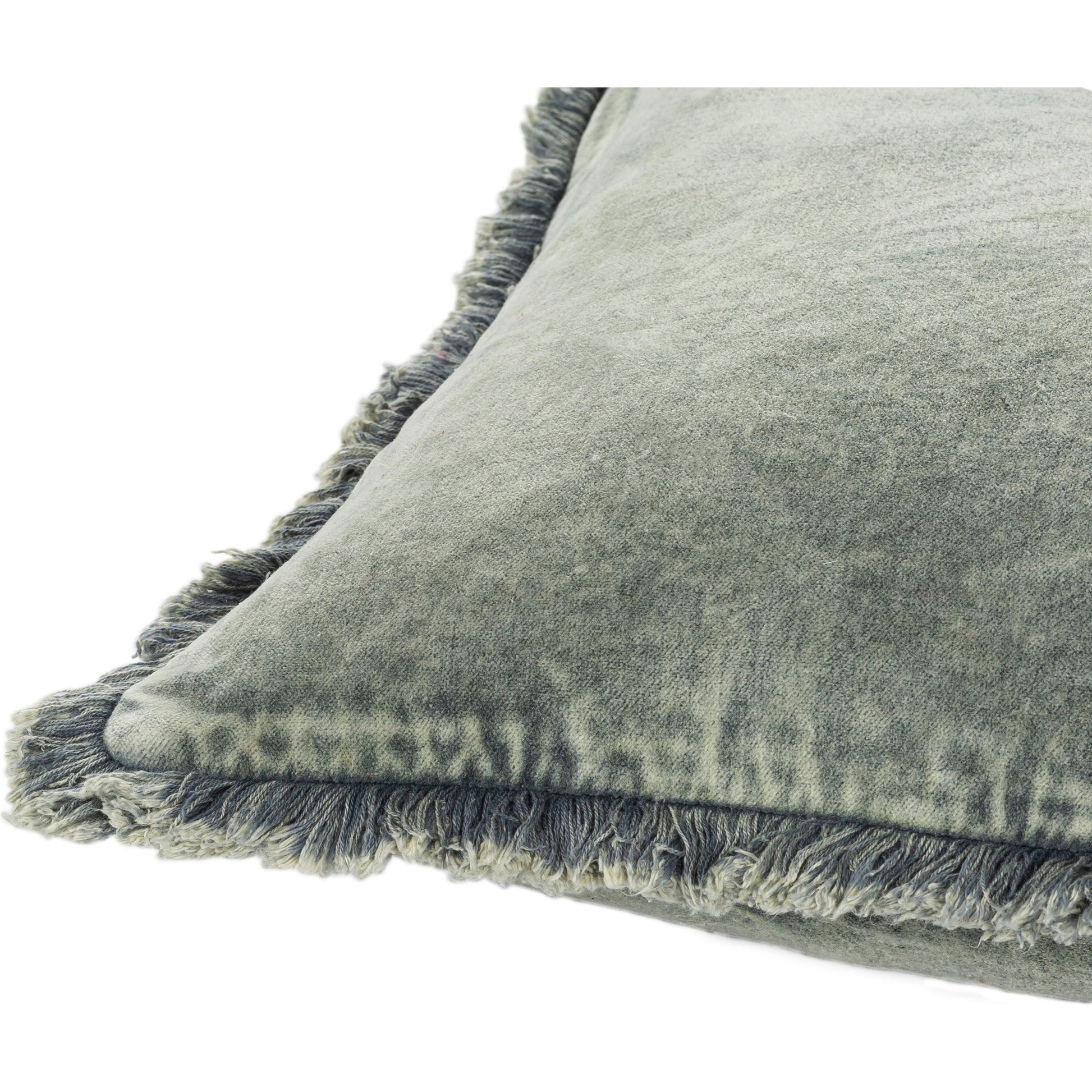 Washed Cotton Velvet Pillow - 17178 by Livabliss. Made from 100% cotton in a traditional style.