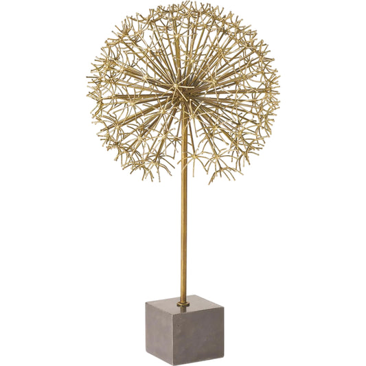 Boom Sculpture by Global Views. Made from iron, marble in a modern style.