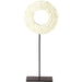 Four Layer Horn Scalloped Mounted Ring by Global Views. Made from unique in a modern style.
