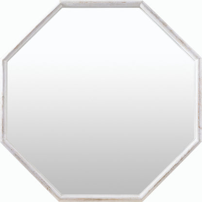 Weipa Accent Mirror - 539240 by Surya in sandblasted. Made from mango wood in a modern style.