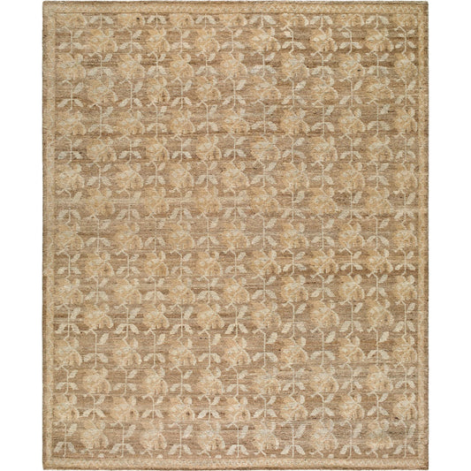 Weiss WES-4100 Rug by Livabliss in taupe, sandstone, ivory, beige. Made from wool, linen in a unique style.