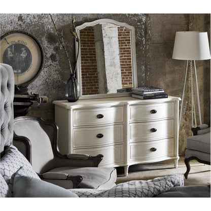 Curated Amity Drawer Dresser by Universal Furniture in cotton and cotton. Made from unique in a cottage & farmhouse style.
