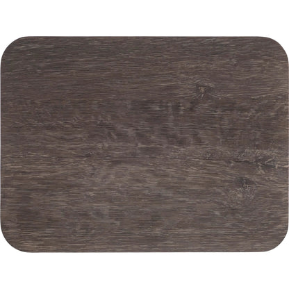 Dama Side Table by Bernhardt in brun. Made from wood in a transitional style.