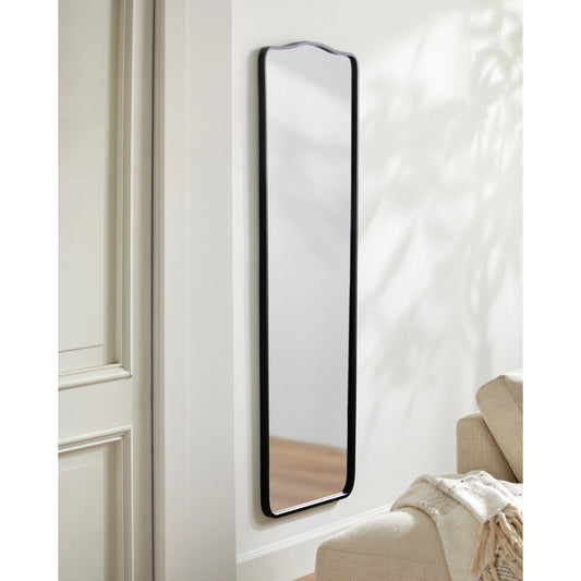 Waterford Mirror by Surya in frame: black and matte. Made from frame: metal in a modern style.