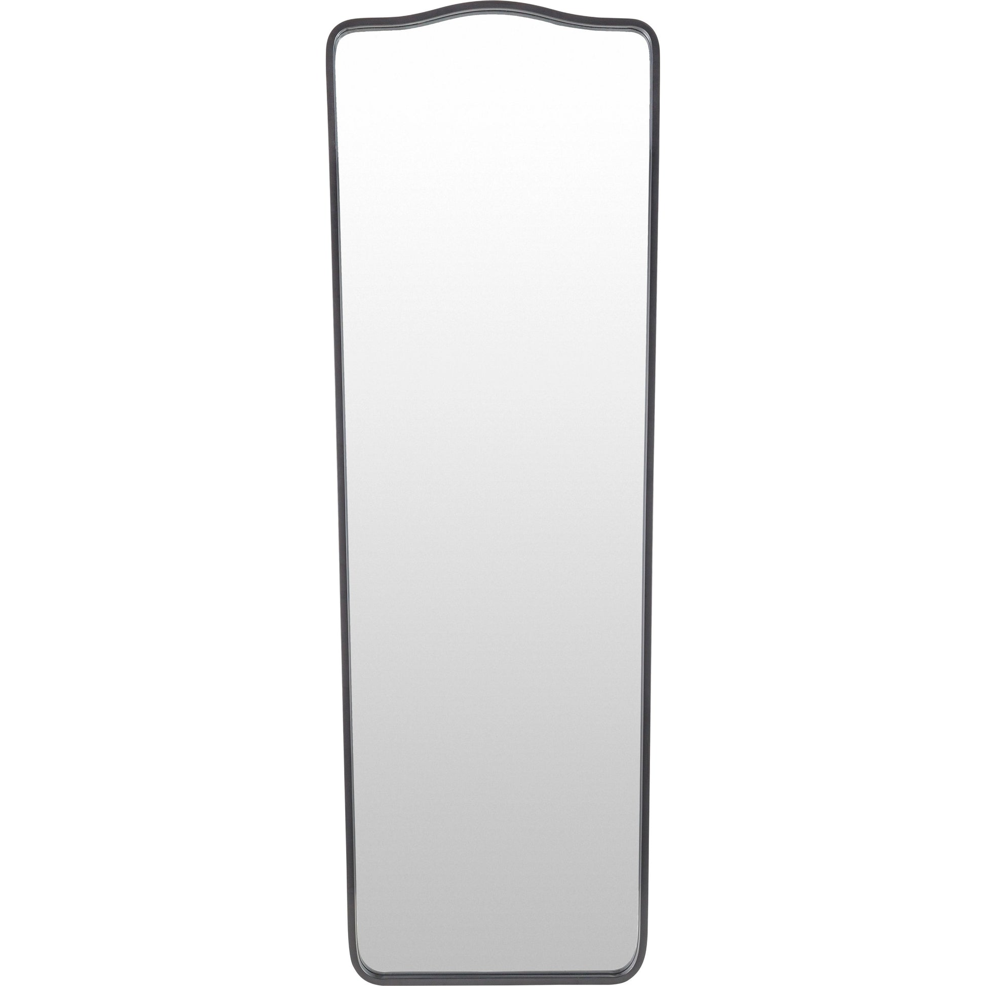 Waterford Mirror by Surya in black and matte. Made from frame: metal in a modern style.