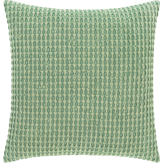 Waffle Pillow - 23981 by Livabliss. Made from 100% cotton in a transitional style.