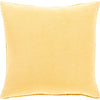 Bright Yellow, Saffron / Down Feather / 18" x 18"