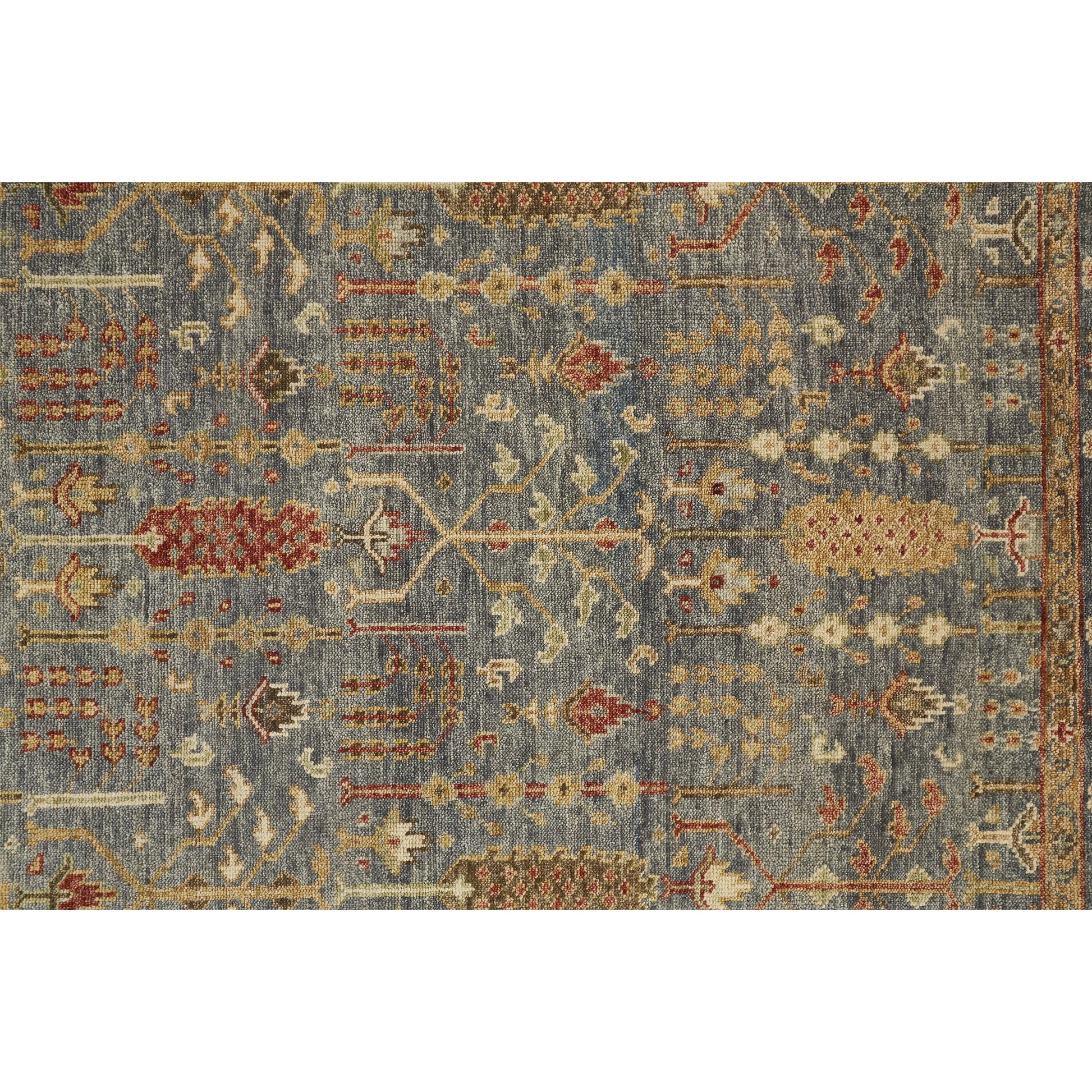 Carrington Traditional Oriental Rug - 6499F by Feizy in blue, red, gold. Made from wool in a unique style.