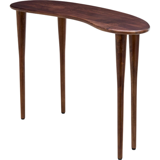 Wagner Console Table by Surya in brown. Made from mango wood in a transitional style.