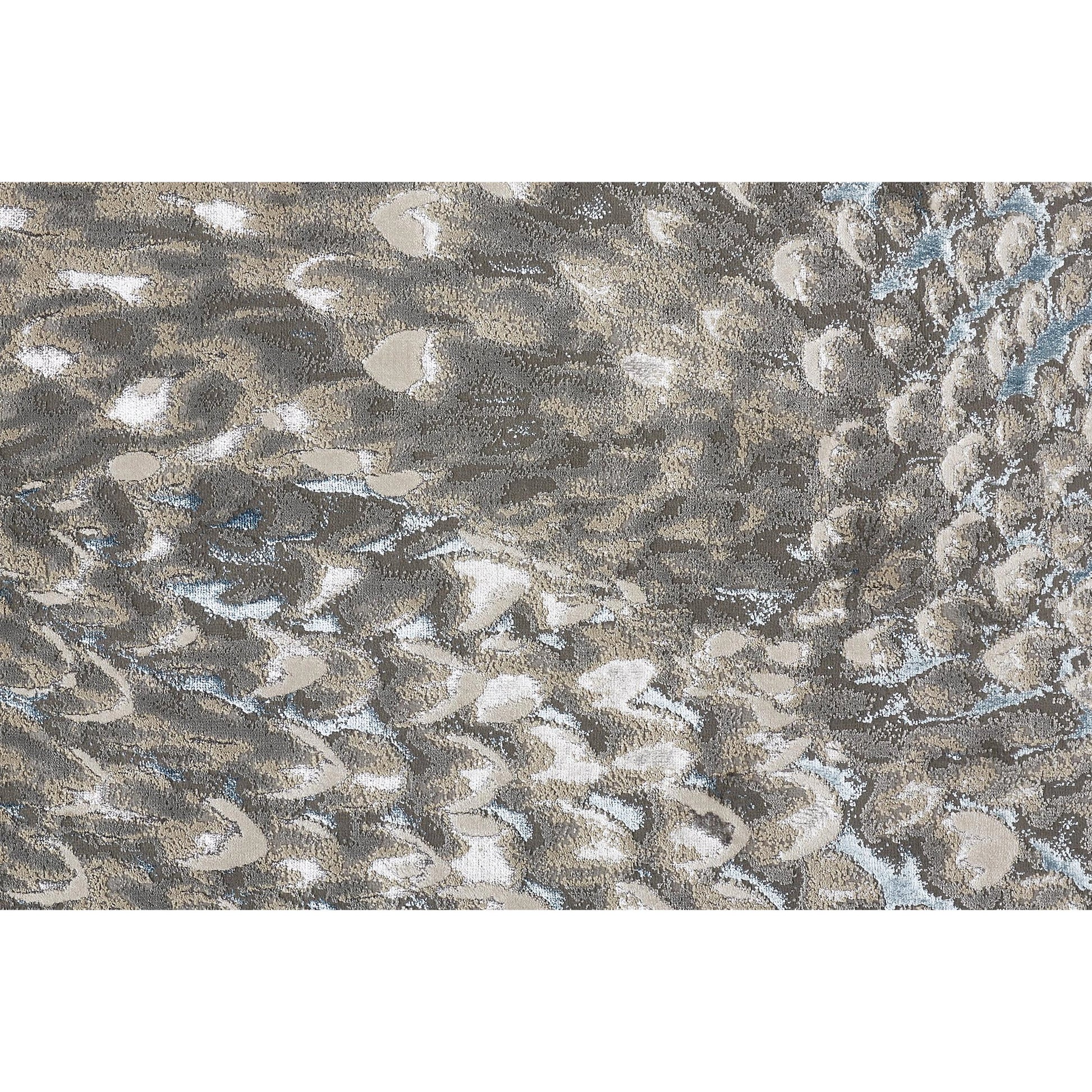 Azure Rug - 3403F by Feizy in blue, silver, gray. Made from polyester, polypropylene in a unique style.