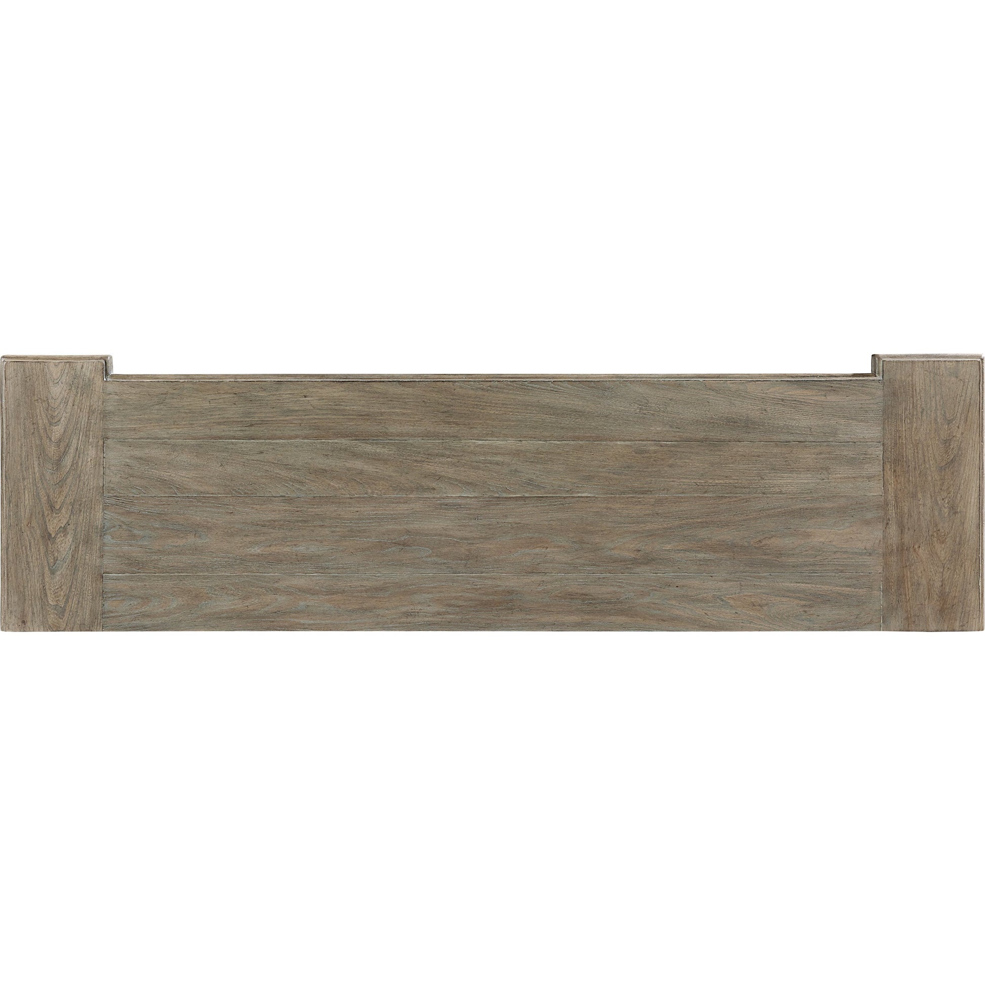 Arch Salvage Wren Dresser by A.R.T. Furniture in brown and parch. Made from parrawood solids, cathedral elm veneers in a traditional style.