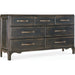 Americana 7-Drawer Dresser by Hooker Furniture. Made from oak veneers and cedar veneers with solid-wood edge top in a cottage & farmhouse style.