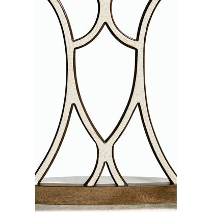 Osborne Arm Chair (Set of 2) by Jonathan Charles in brown and medium brown mahogany. Made from mahogany, foam, fabric, eggshell in a modern style.