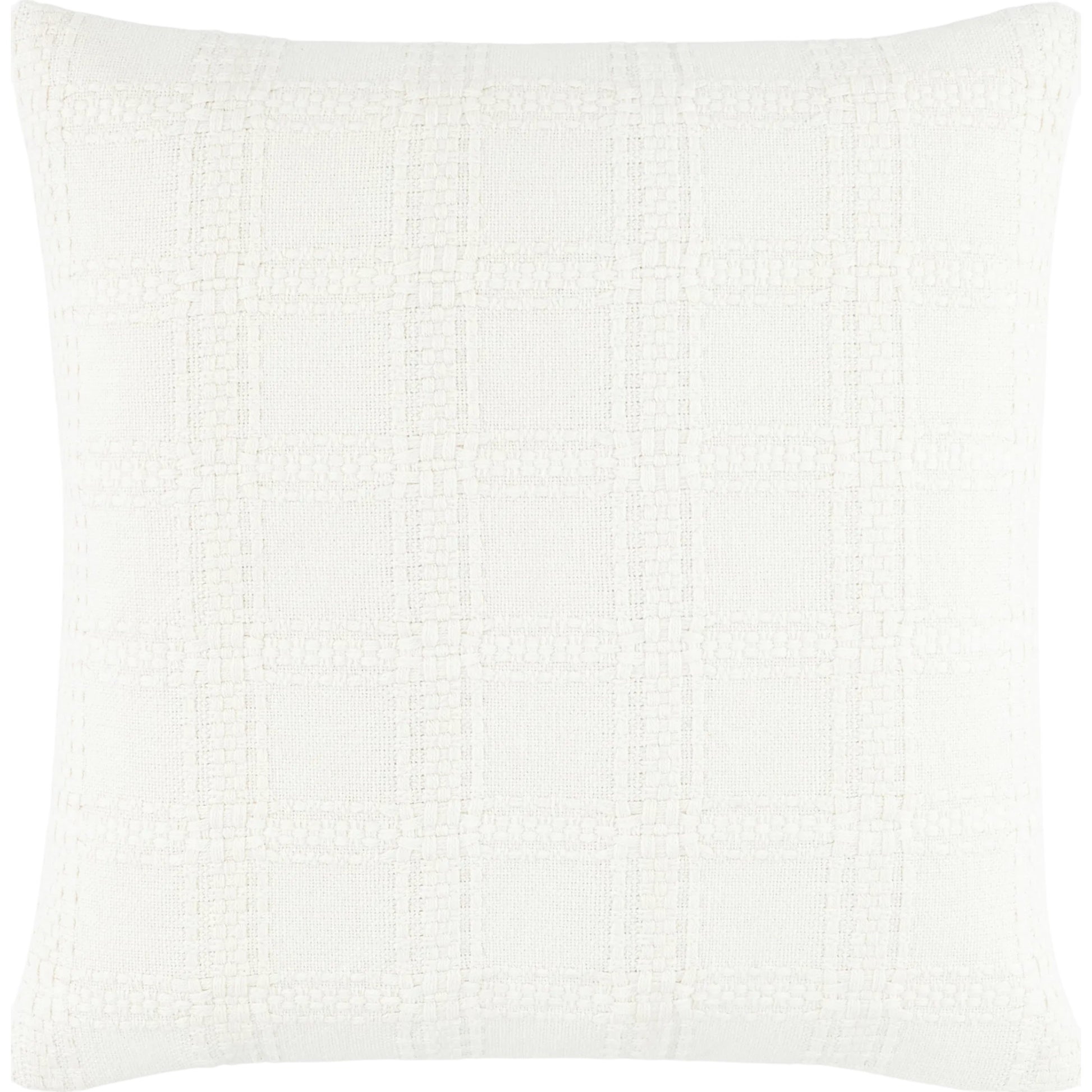 Whyalla Accent Pillow by Surya in ivory. Made from cotton in a transitional style.