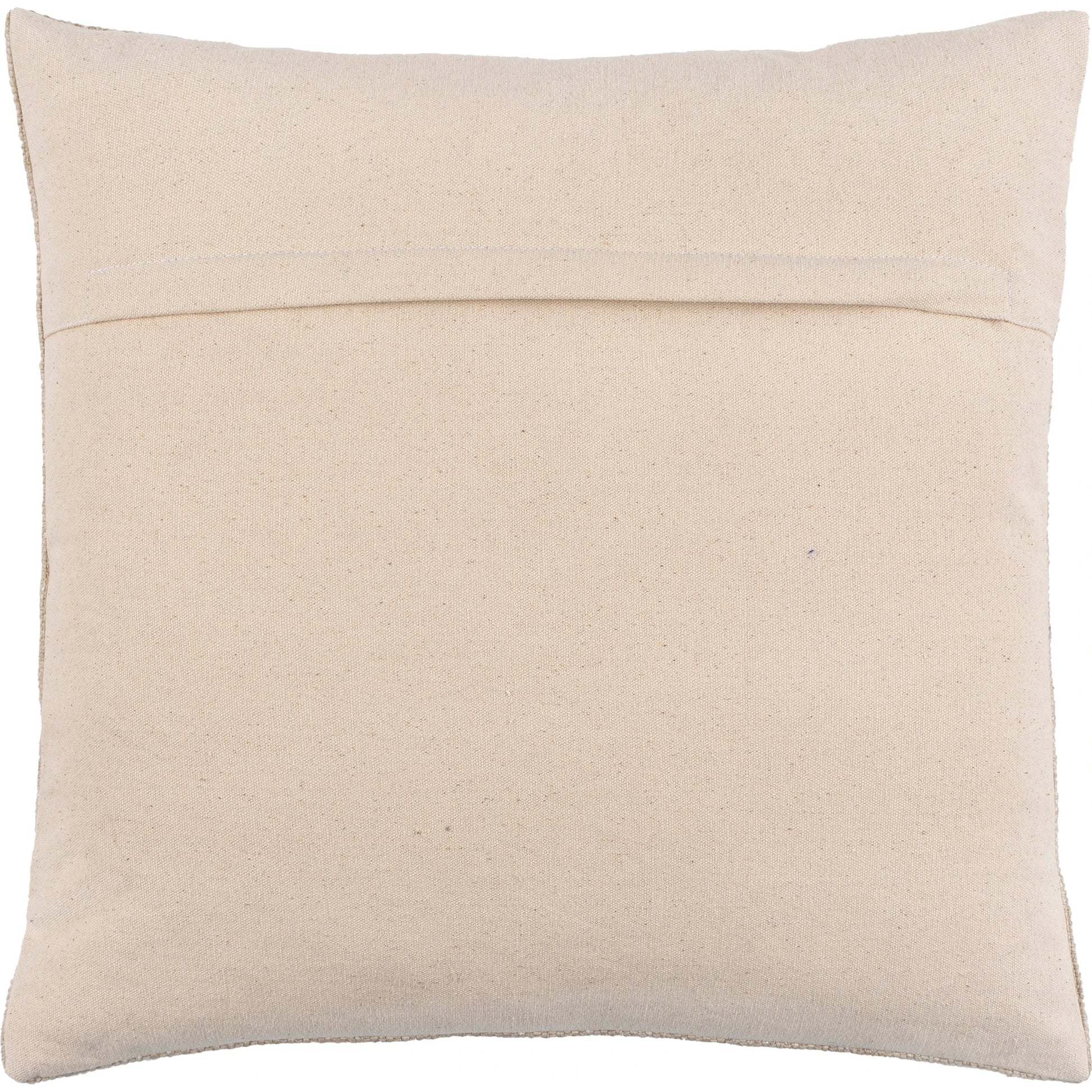 Willa Pillow - 32987 by Surya in oatmeal. Made from 45% viscose, 35% cotton, 20% linen, 100% cotton in a traditional style.