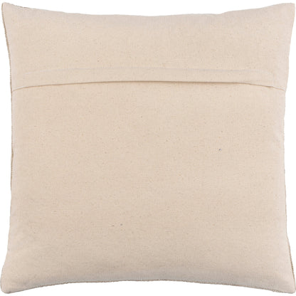 Willa Pillow - 32987 by Surya in oatmeal. Made from 45% viscose, 35% cotton, 20% linen, 100% cotton in a traditional style.