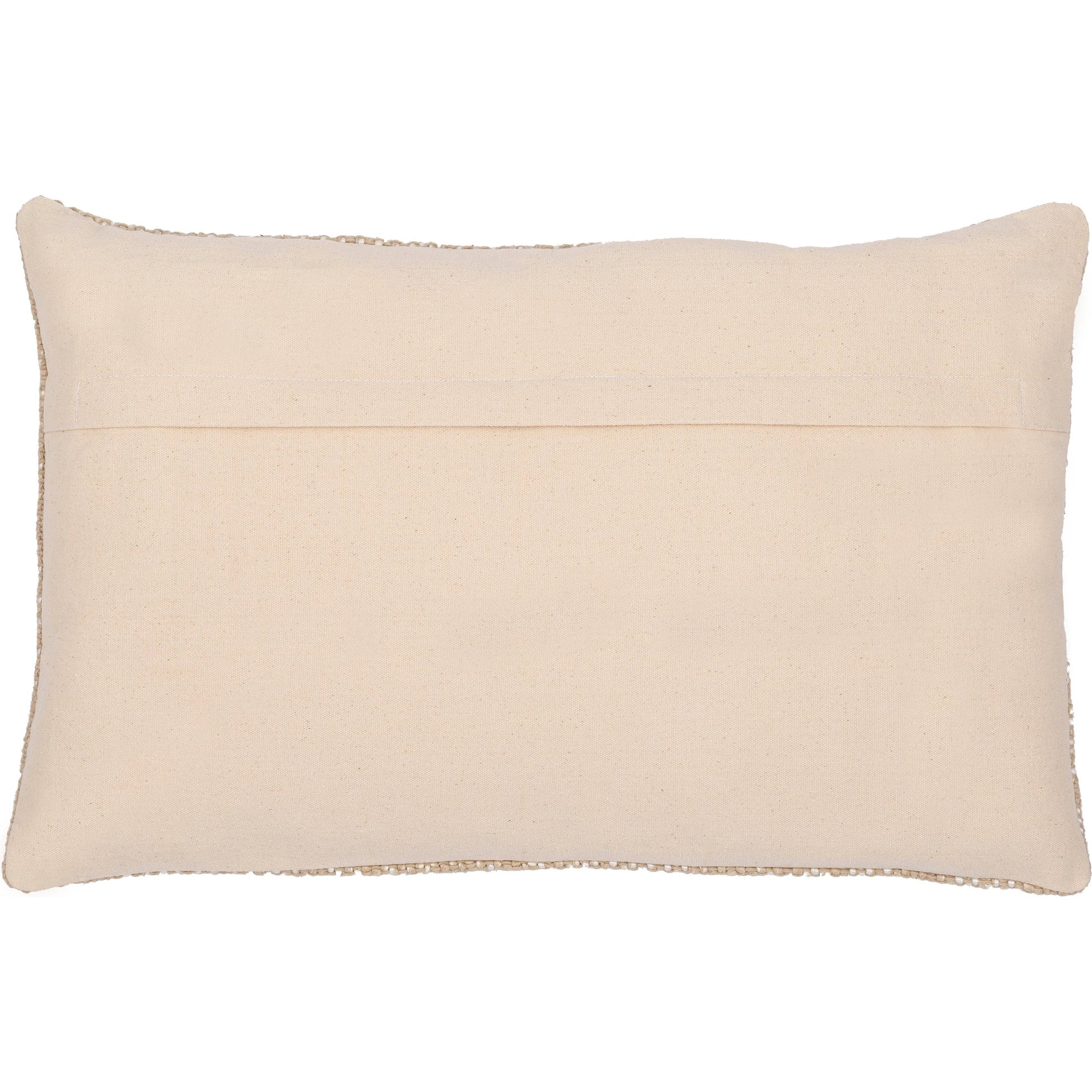 Willa Pillow - 32987 by Surya in oatmeal. Made from 45% viscose, 35% cotton, 20% linen, 100% cotton in a traditional style.