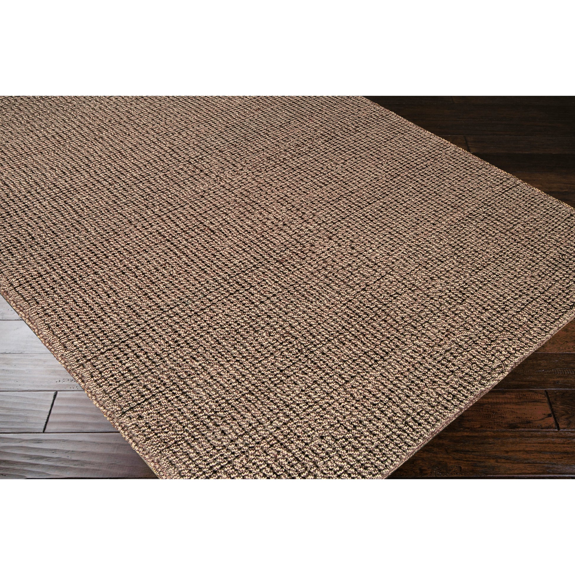 Windsor WID-4300 Indoor/Outdoor Rug by Surya in dark brown, light gray. Made from 100% wool in a unique style.