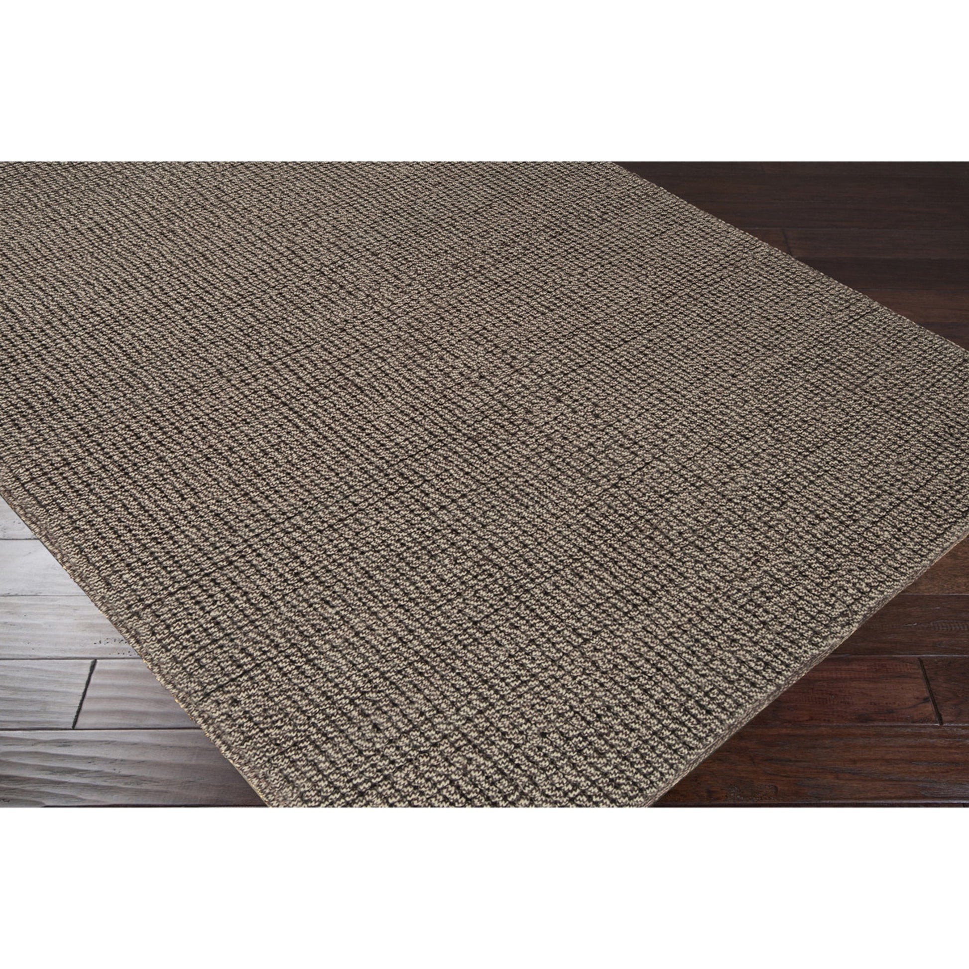 Windsor WID-4300 Indoor/Outdoor Rug by Surya in dark brown, light gray. Made from 100% wool in a unique style.