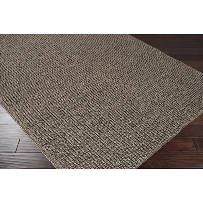 Windsor WID-4300 Indoor/Outdoor Rug by Surya in dark brown, light gray. Made from 100% wool in a unique style.
