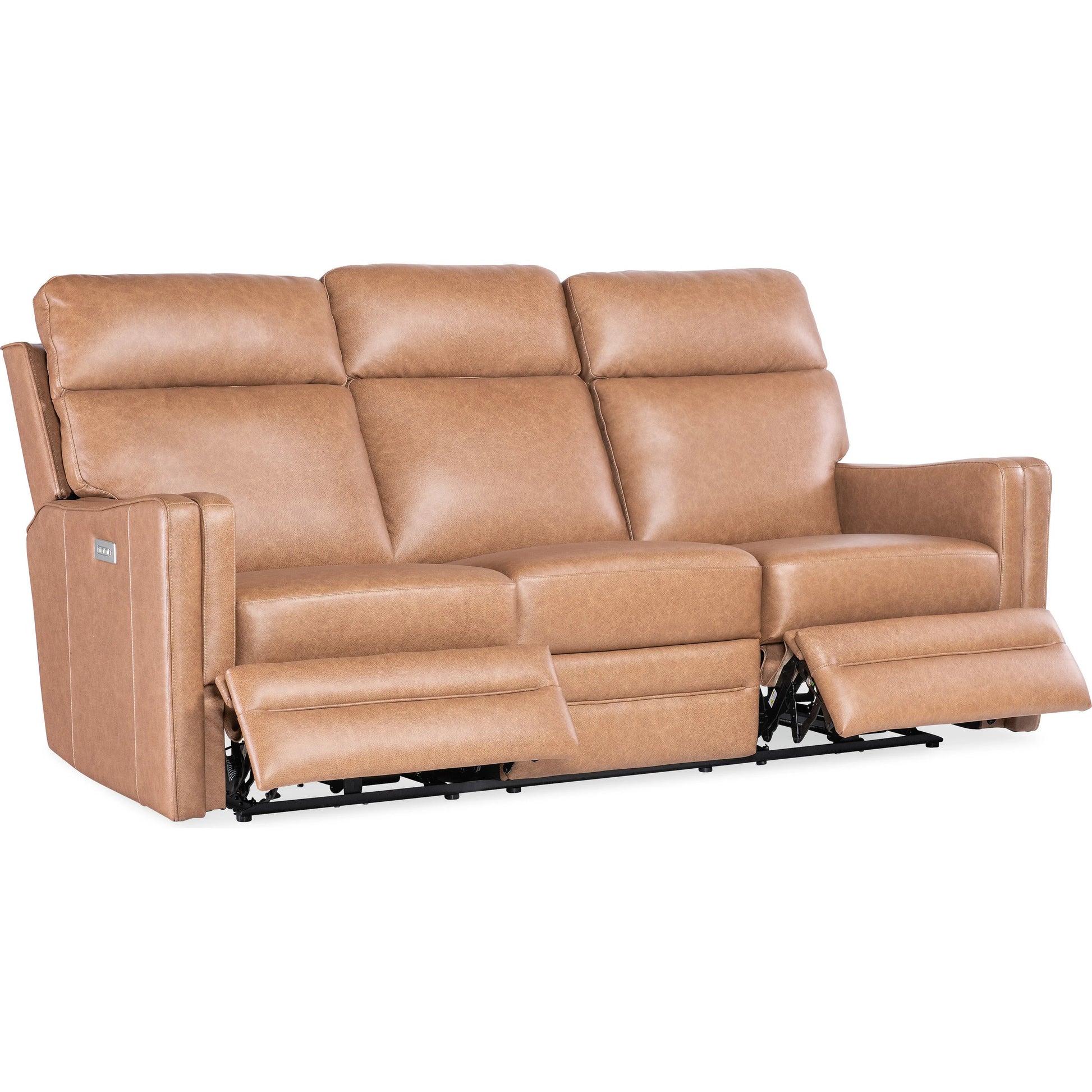 Twain Zero Gravity Power Sofa with Power Headrest and Lumbar by Hooker Furniture in brown. Made from unique in a traditional style.